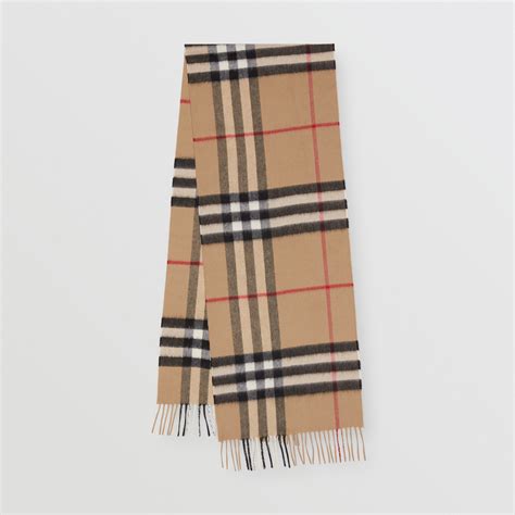 burberry check scarf made in scotland st albans|Authentic Burberry London Long Large Check Cashmere Scarf .